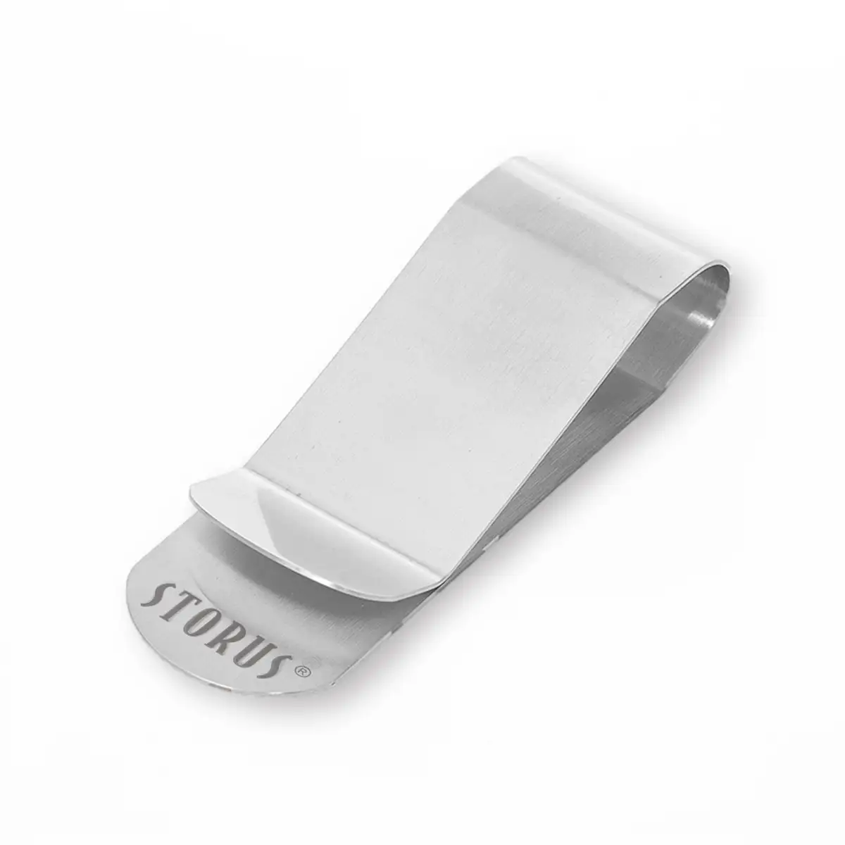 STORUS E-Clip イークリップ — 超薄型ステンレスマネークリップ